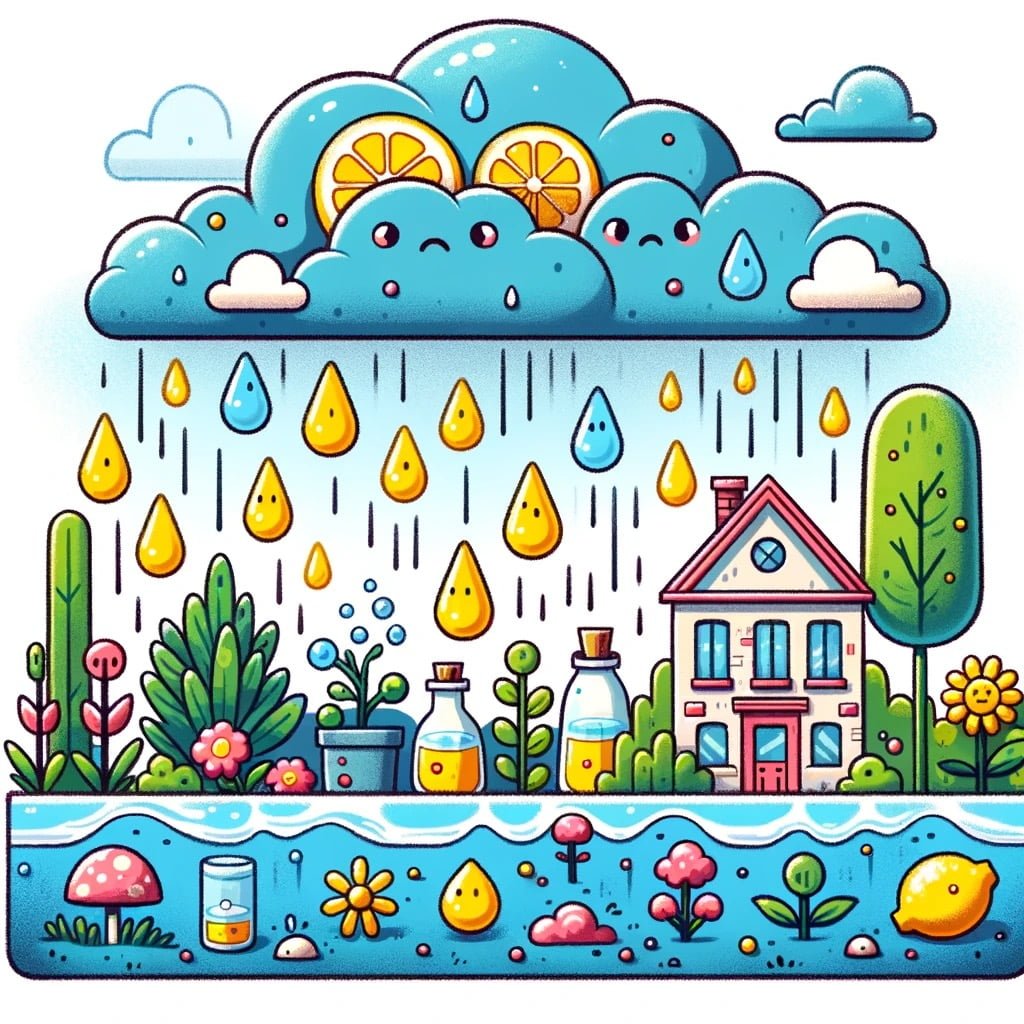 Fun fact for kids about acid rain