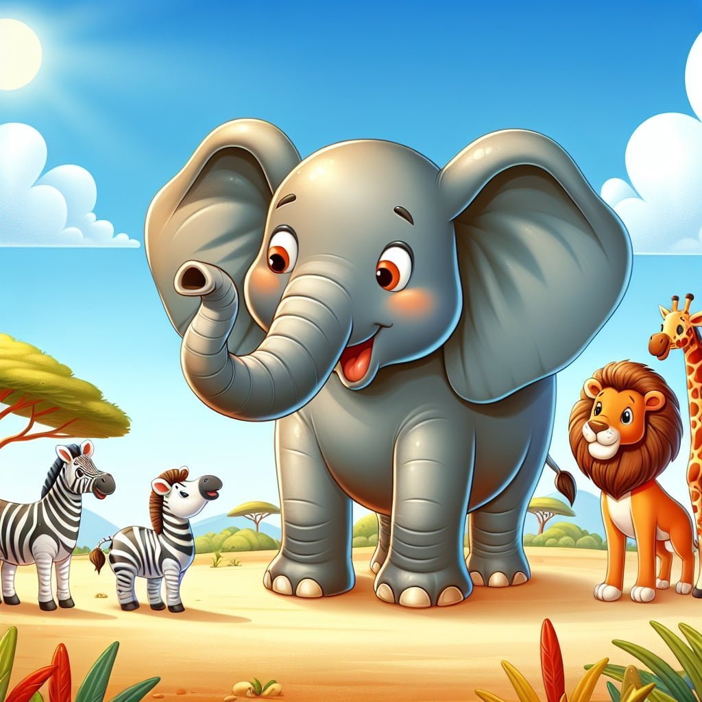 Fun fact for kids about the African Elephant