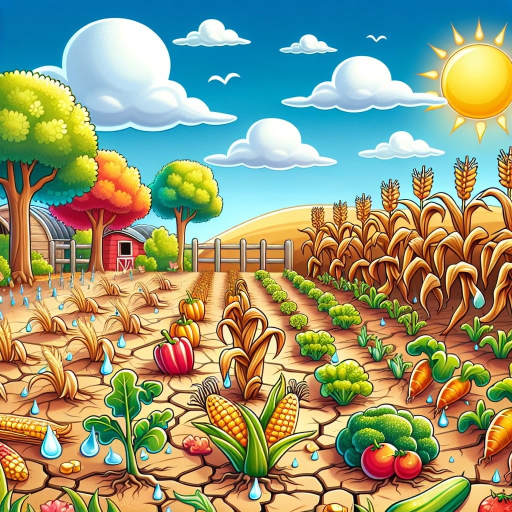 Fun fact for kids about climate change and agriculture