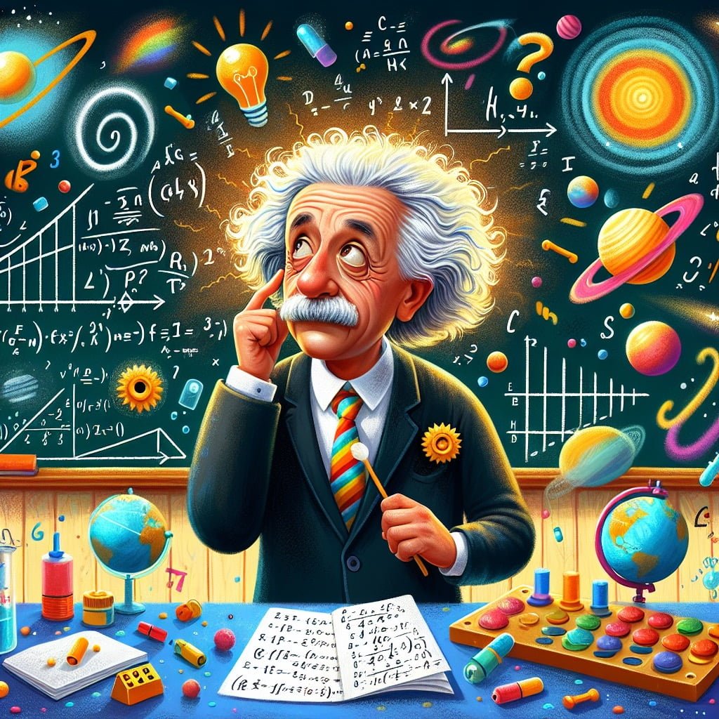 Fun fact for kids about Albert Einstein