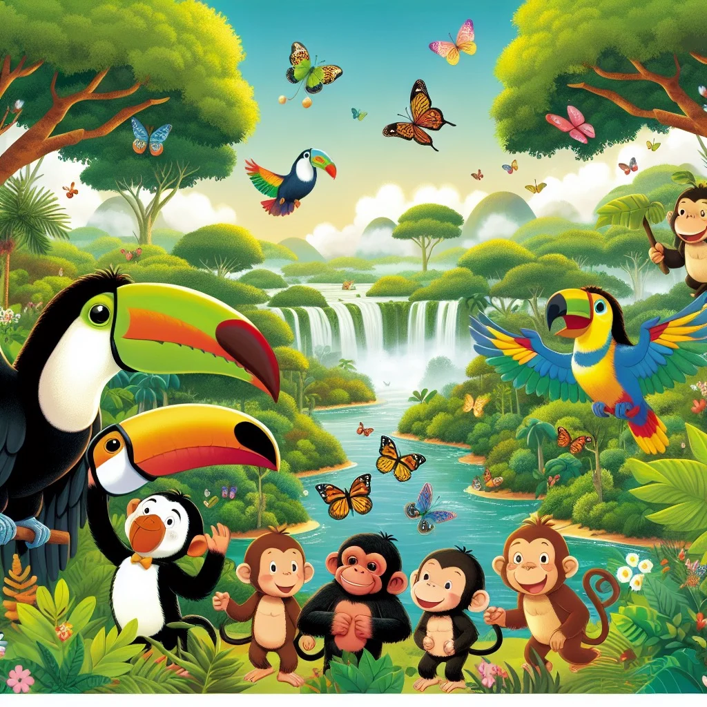Fun fact for kids about the Amazon Rainforest