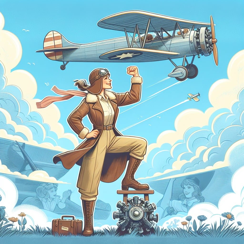 Fun fact for kids about Amelia Earhart