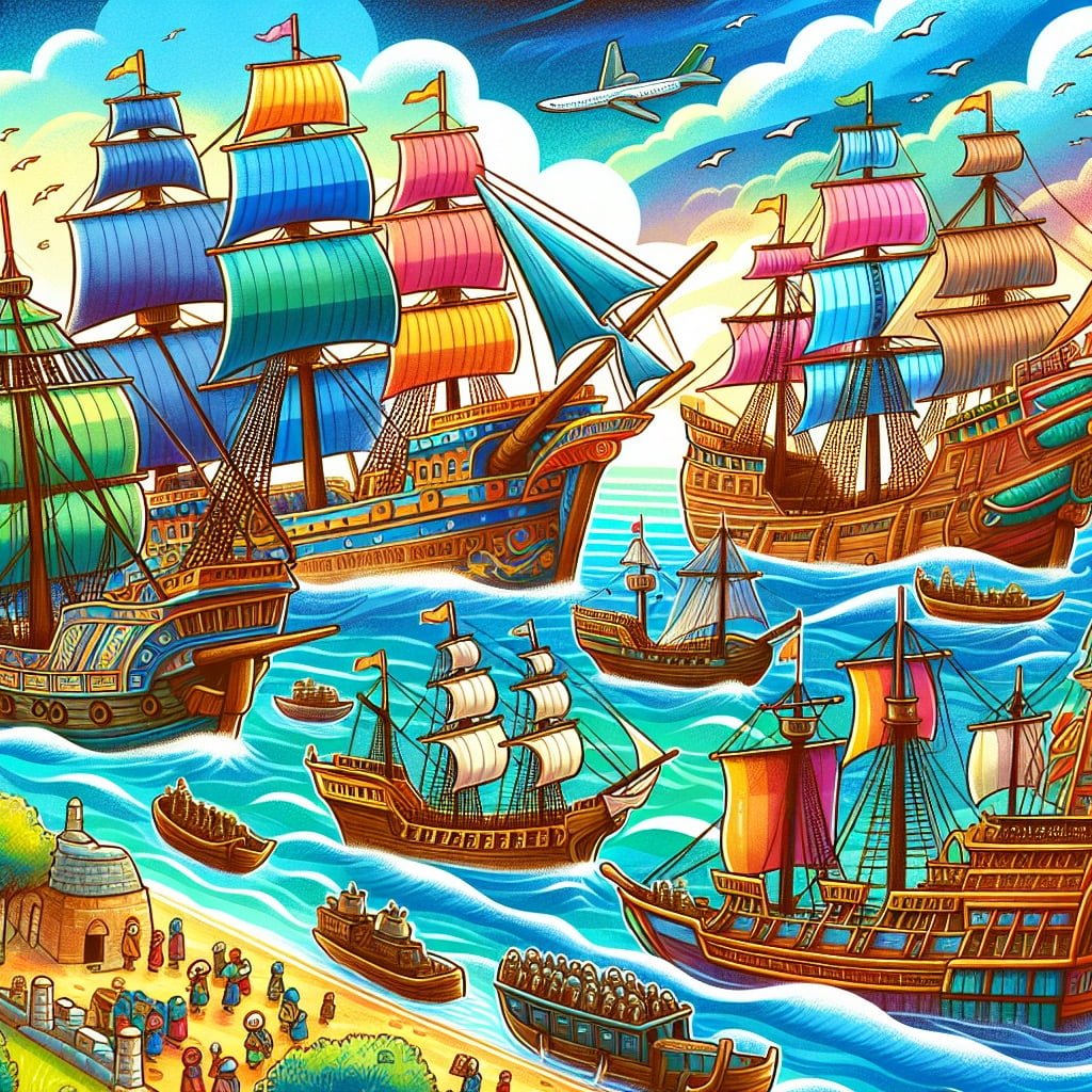 Fun fact for kids about ancient ships
