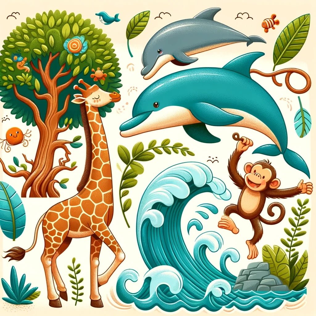 Main image for the post with 10 Marvelous Fun Facts for Kids About Animals