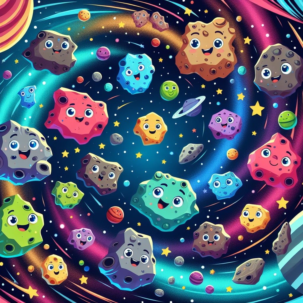 Fun fact for kids about an asteroid
