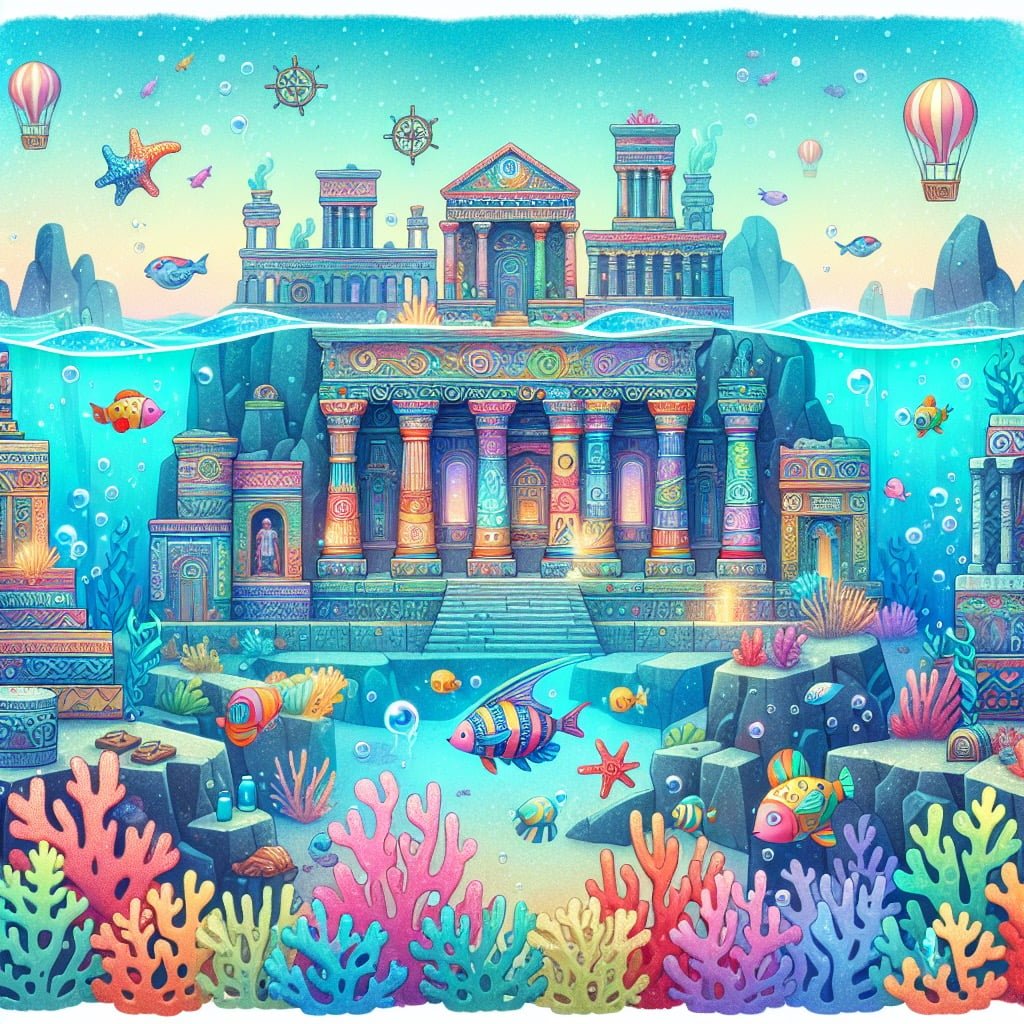 Fun fact for kids about the Lost City of Atlantis