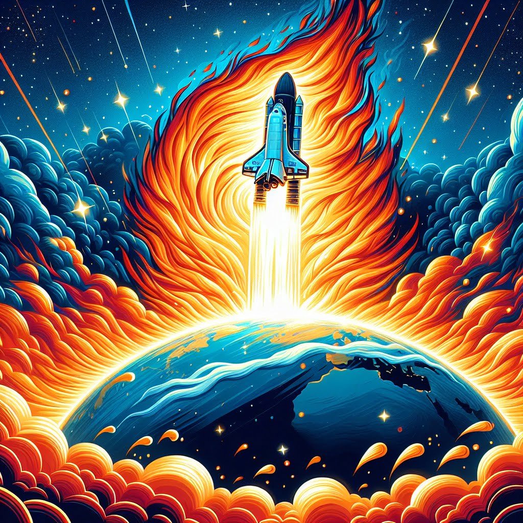 Fun fact for kids about atmospheric reentry