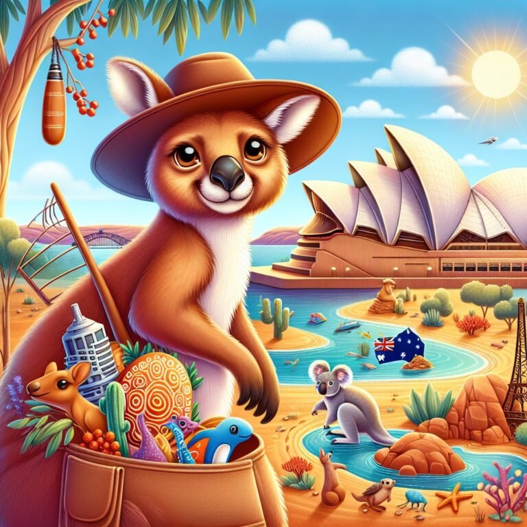 Main image for the post with 10 Cool Australia Facts For Kids