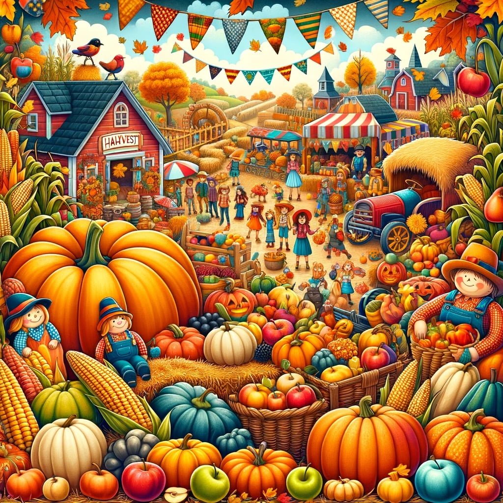 Fun fact for kids about autumnal harvest festivals