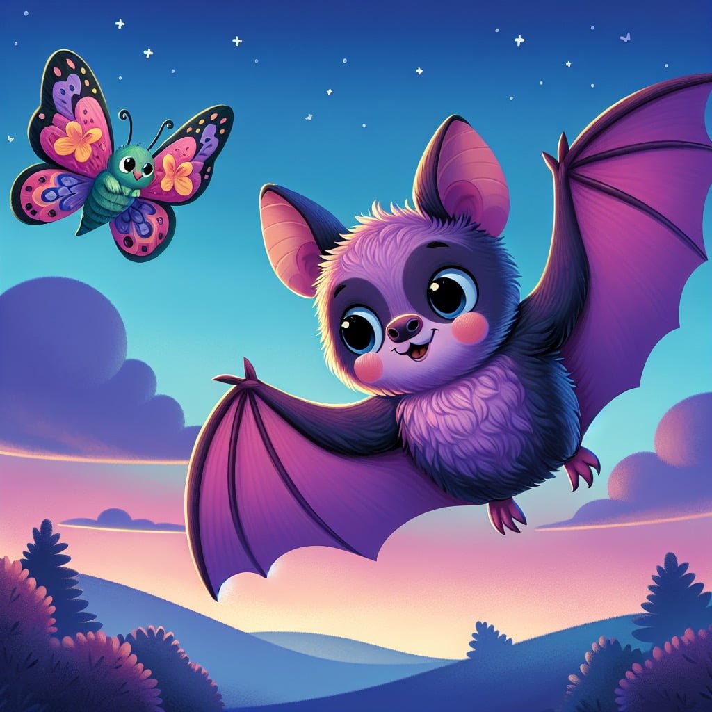Fun fact for kids about bats flying