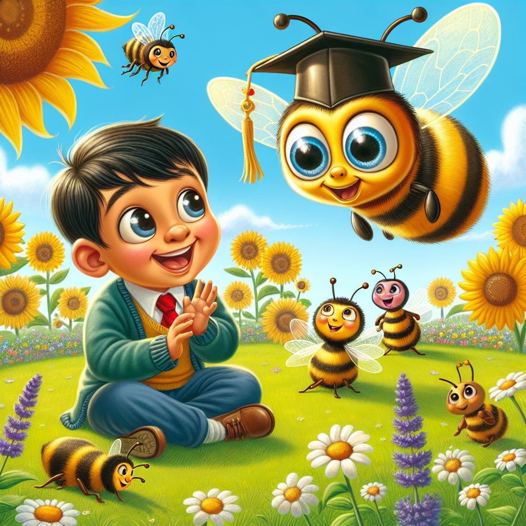 Fun fact for kids about a bee