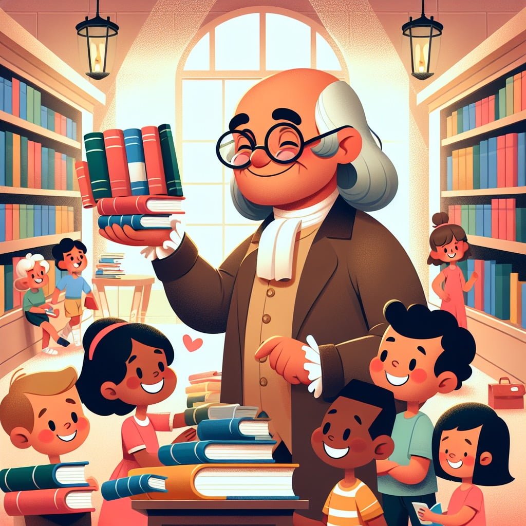 Fun fact for kids about Benjamin Franklin
