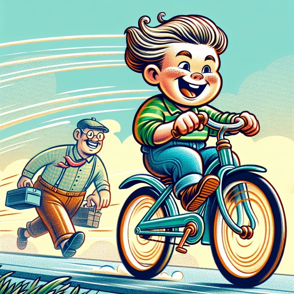 Fun fact for kids about bicycle speed