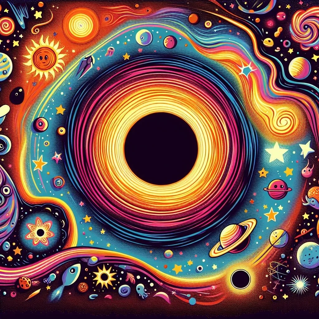 Main image for the post with 10 Mind-blowing Black Holes Facts For Kids