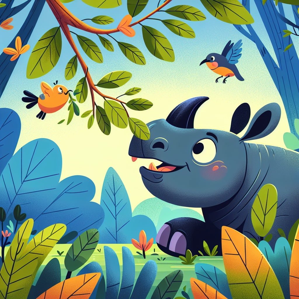 Explore 10 Awesome Endangered Animals For Kids 7 Fun fact for kids about a black rhino's lip