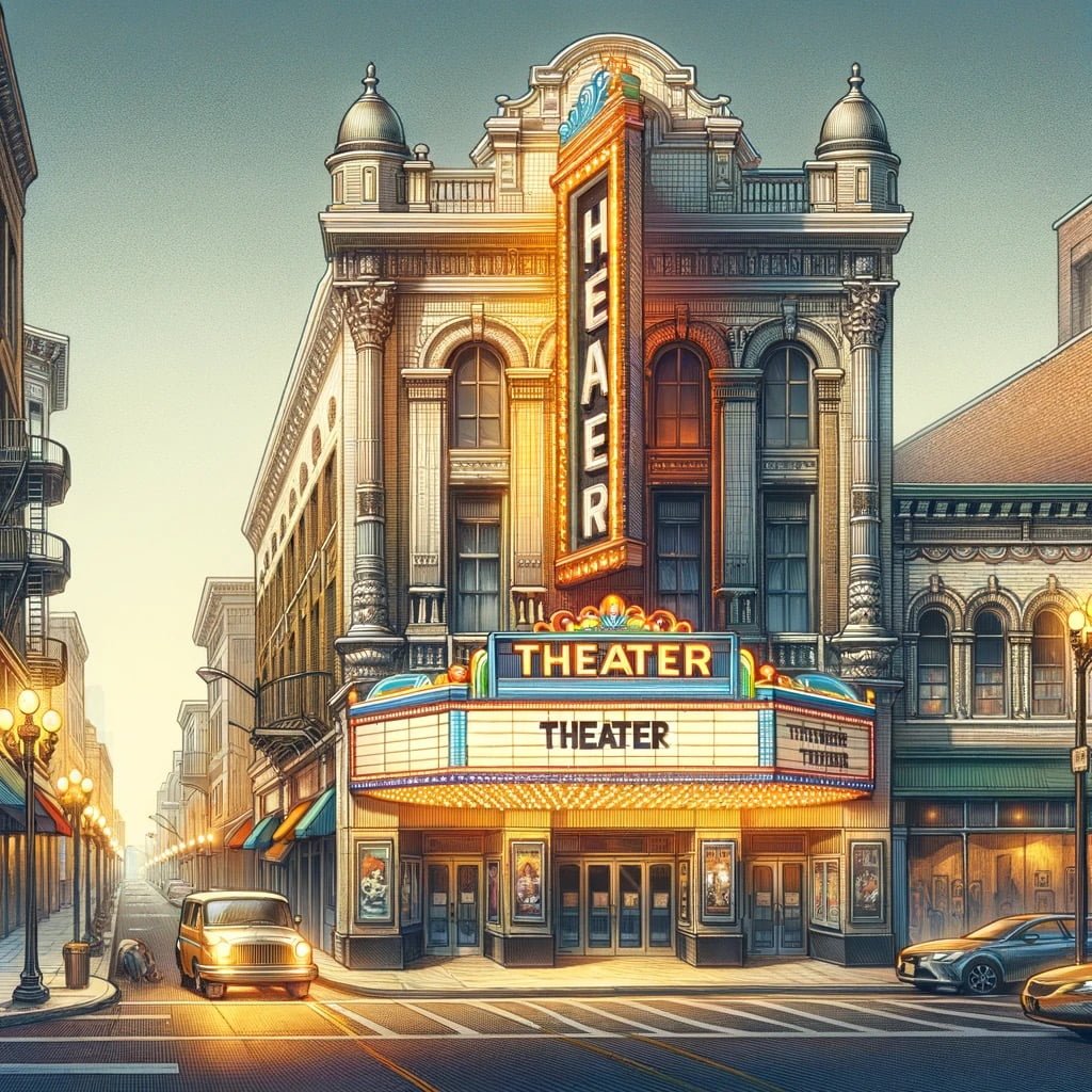 Fun fact for kids about a street with theaters