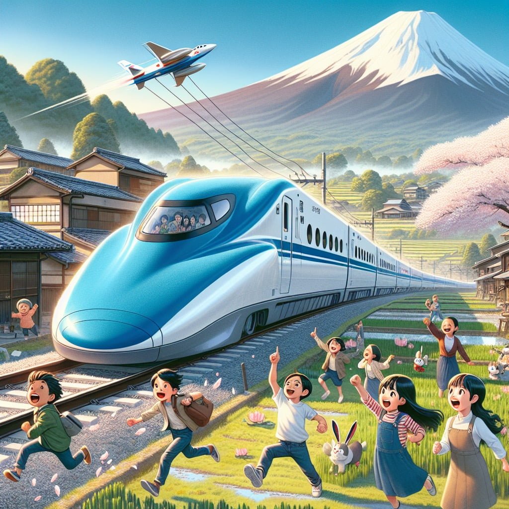 Fun fact for kids about bullet train
