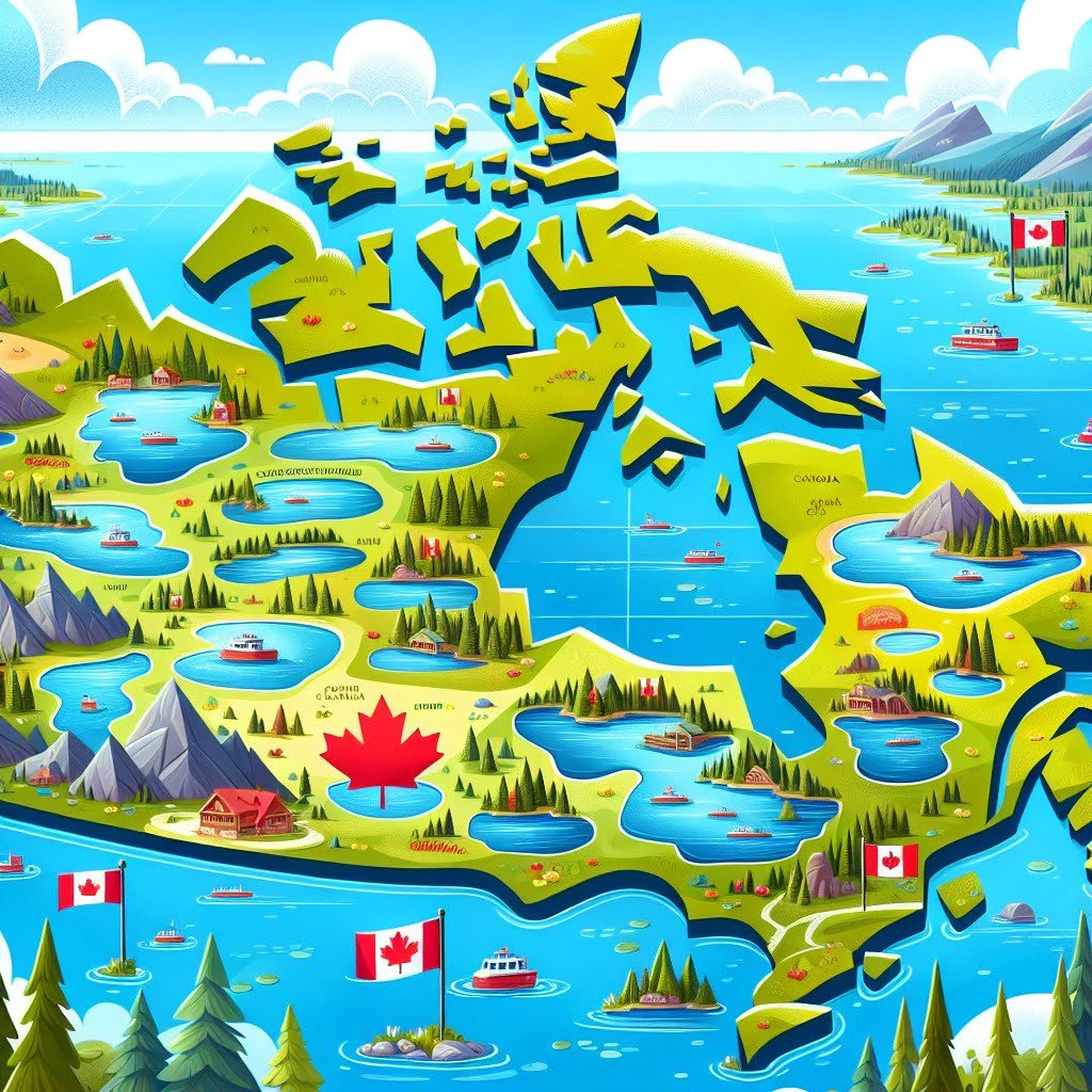 Learn 10 Exciting Canada Facts For Kids 7 Fun fact for kids about Canada's lakes