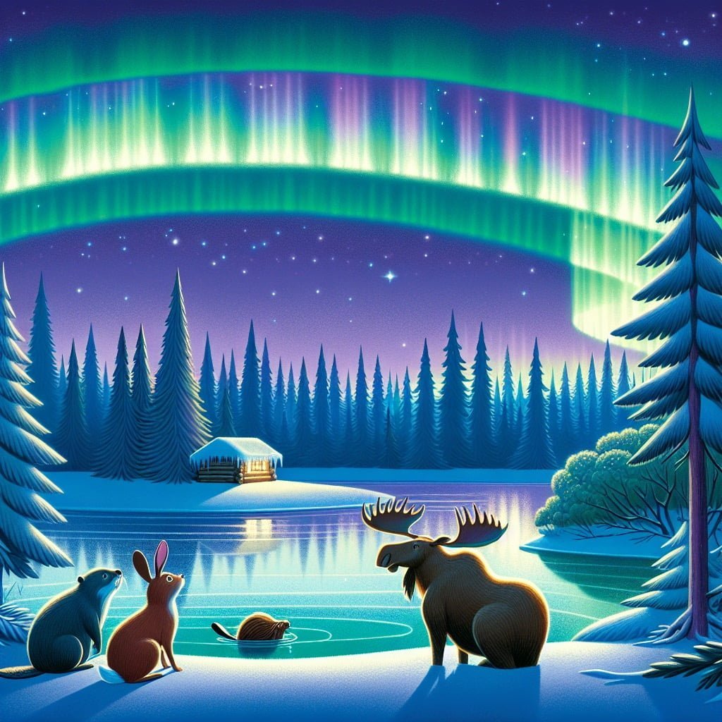 Learn 10 Exciting Canada Facts For Kids 6 Fun fact for kids about Canada's northern lights