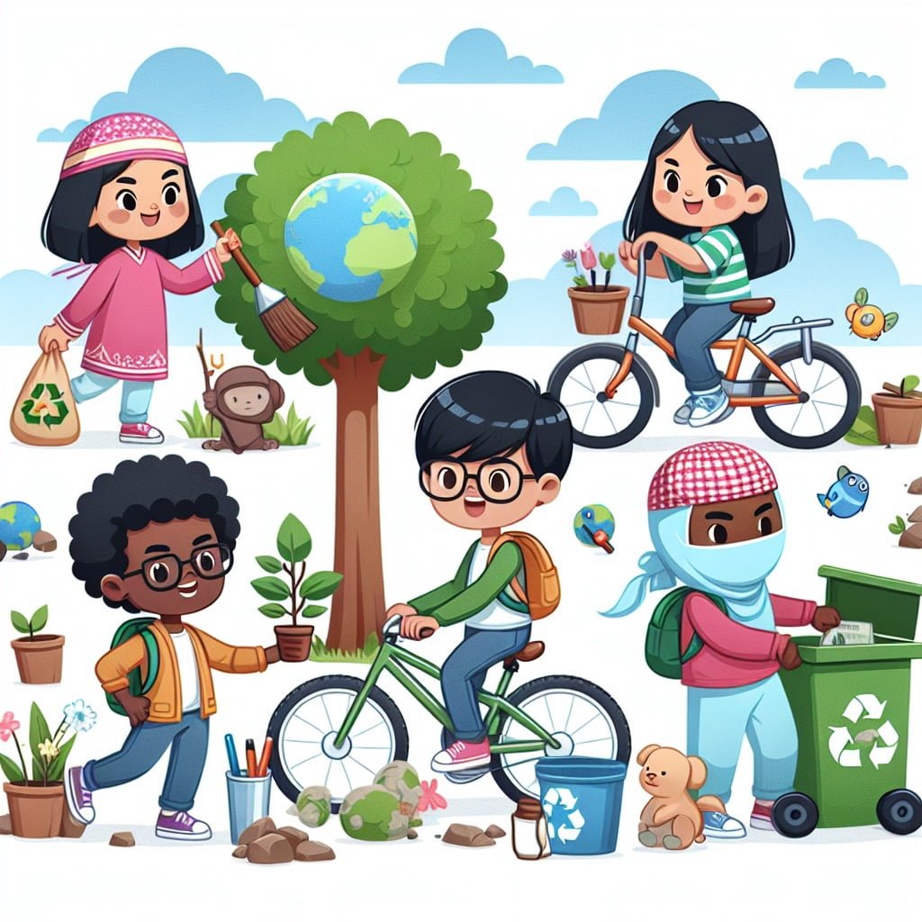 Fun fact for kids about carbon footprint