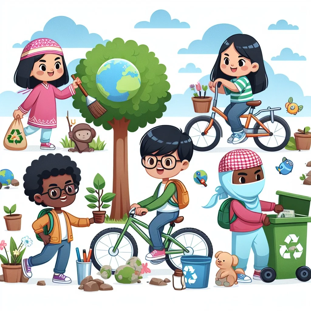 Fun fact for kids about carbon footprint