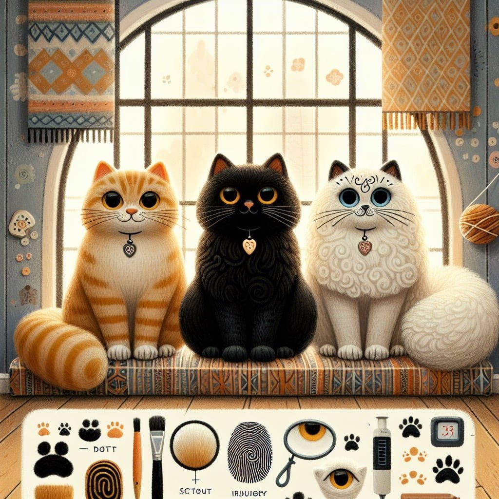 Fun fact for kids about a cat's nose