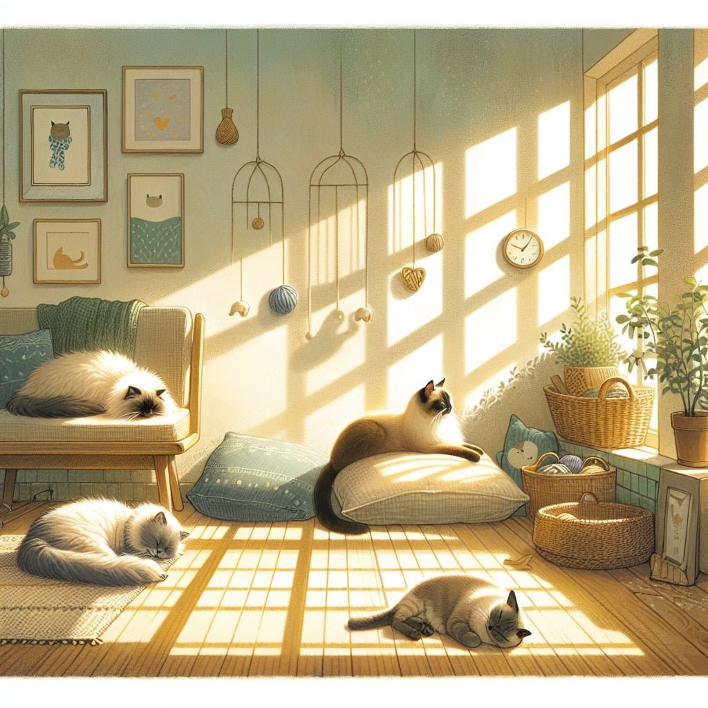 Fun fact for kids about a sleeping cat