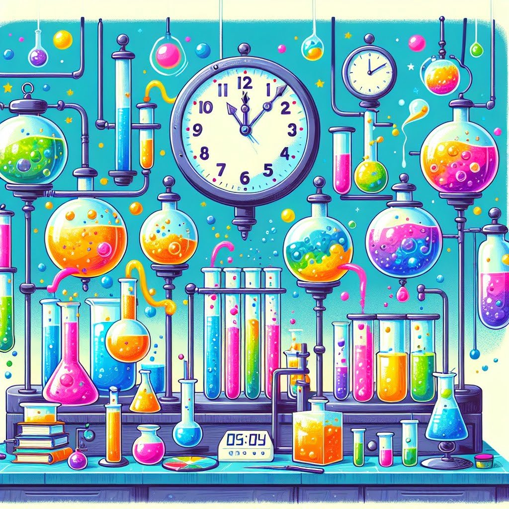 Fun fact for kids about chemical clocks
