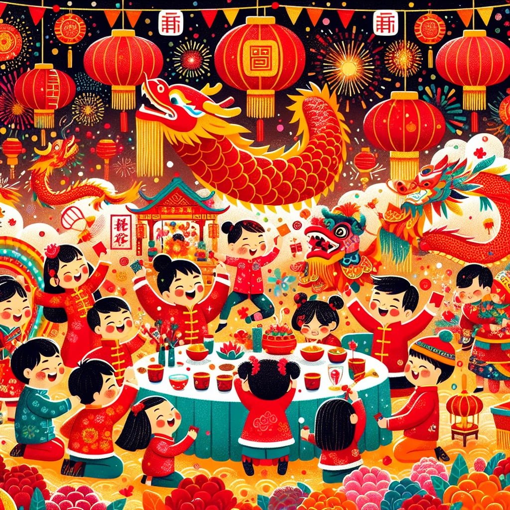 Fun fact for kids about Chinese New Year