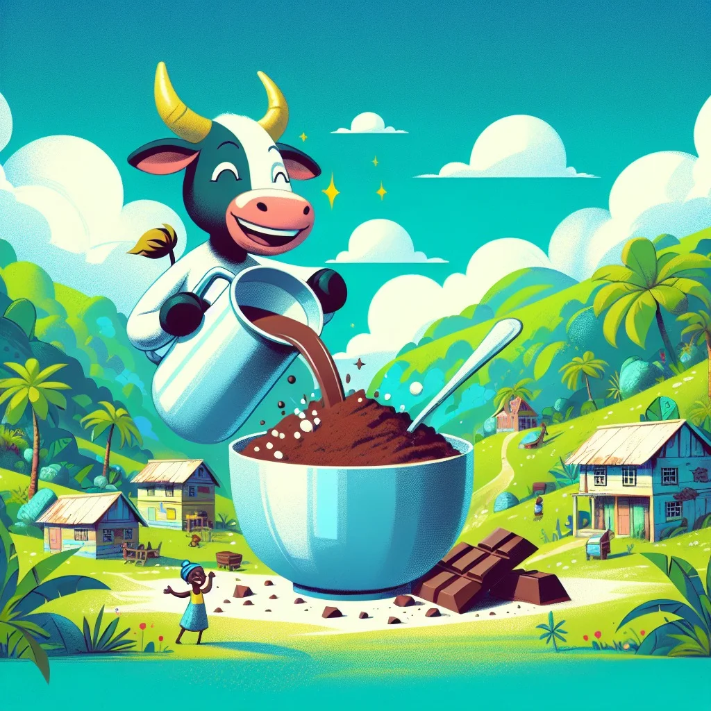 Fun fact for kids about chocolate milk