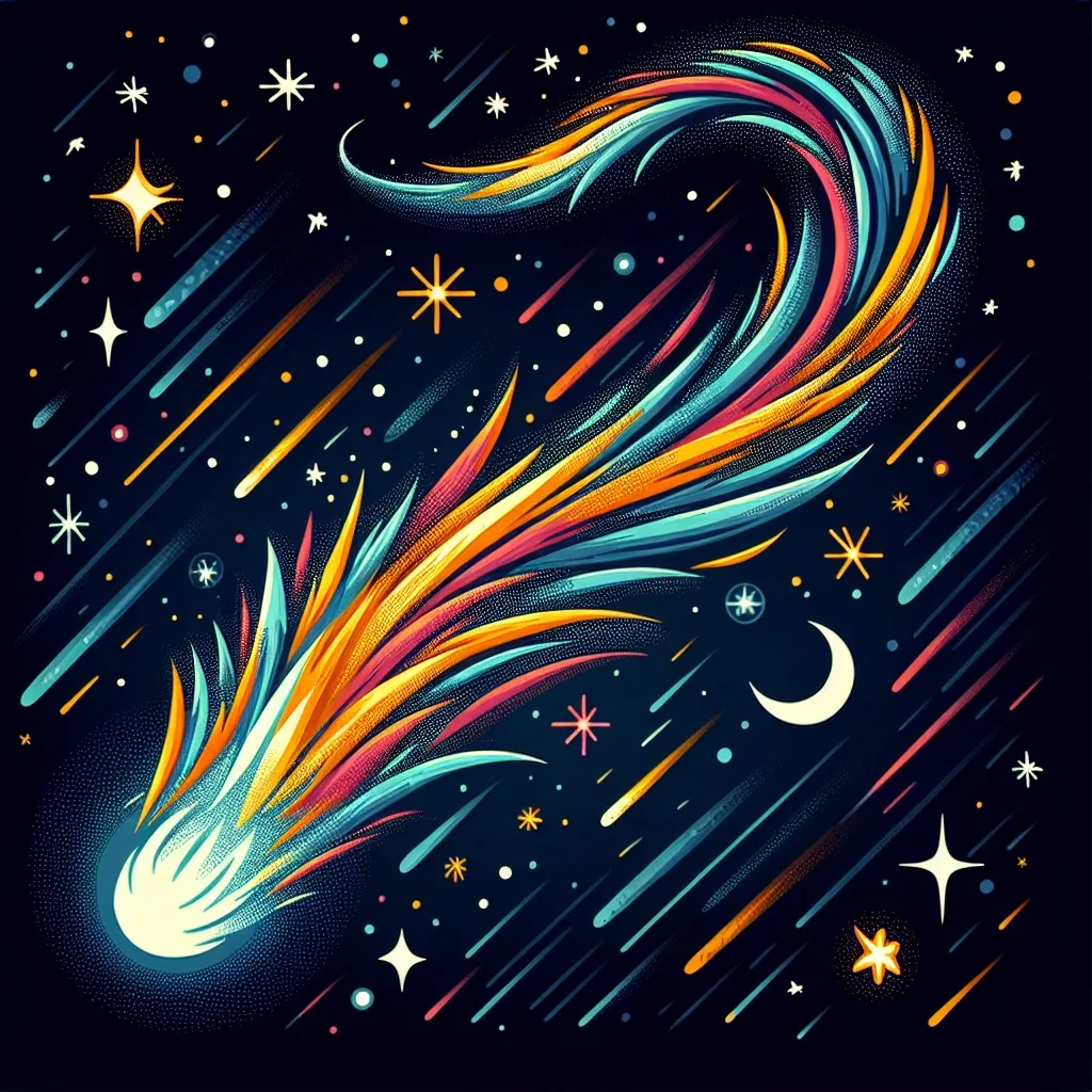 Fun fact for kids about a comet