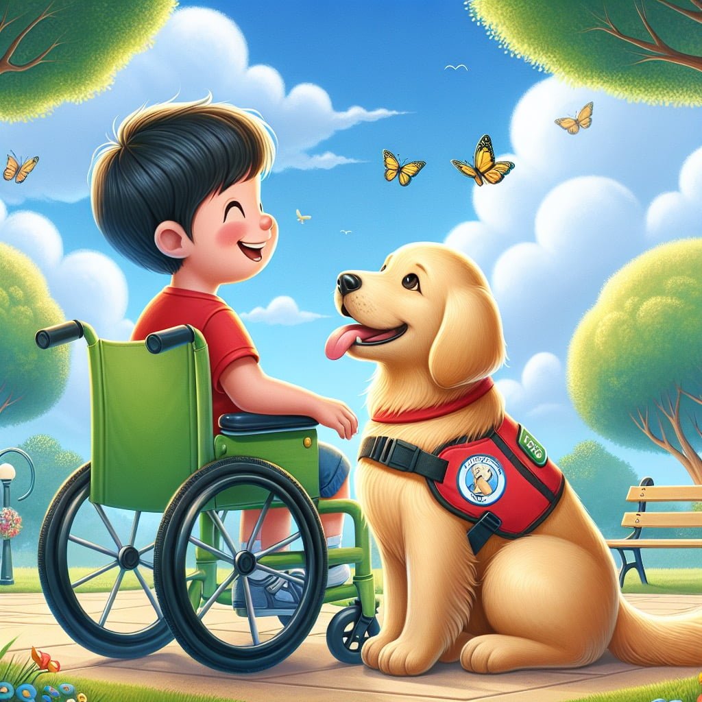 Browse 10 Fascinating Dog Facts For Kids 12 Fun fact for kids about a service dog helping a person with disabilities