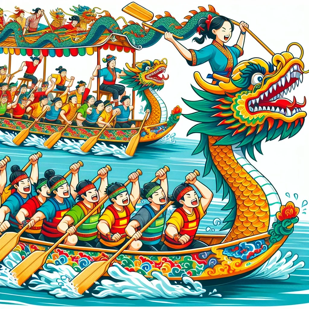 Fun fact for kids about Chinese Dragon Boat Festival