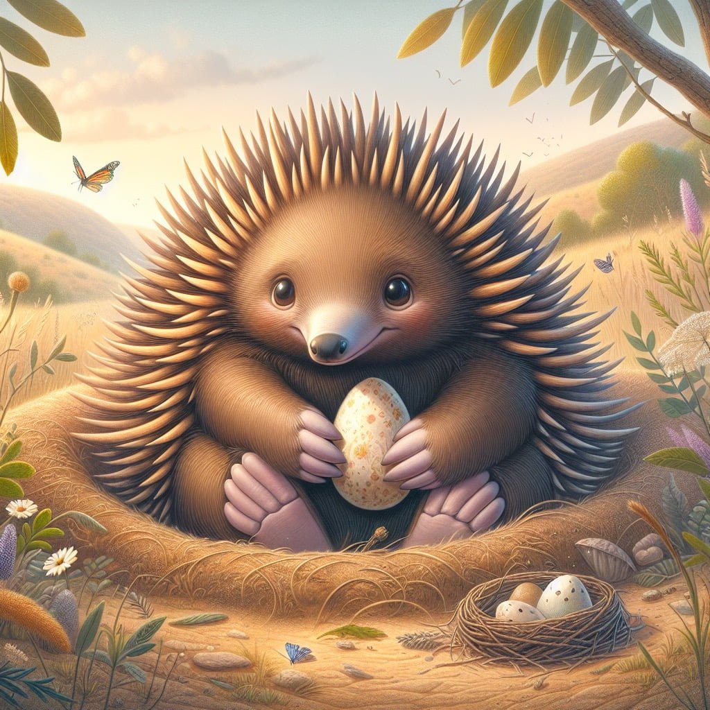Fun fact for kids about echidnas