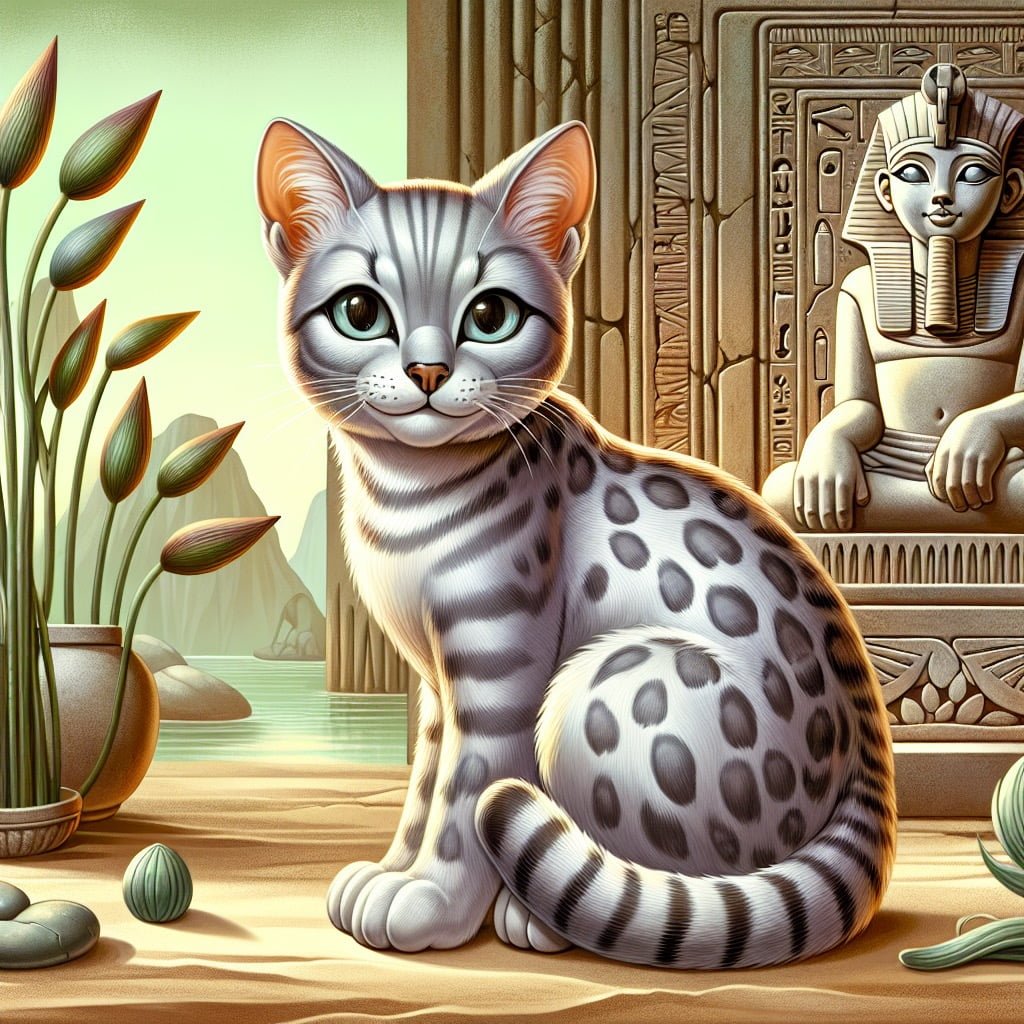 Fun fact for kids about Egyptian Mau Cat