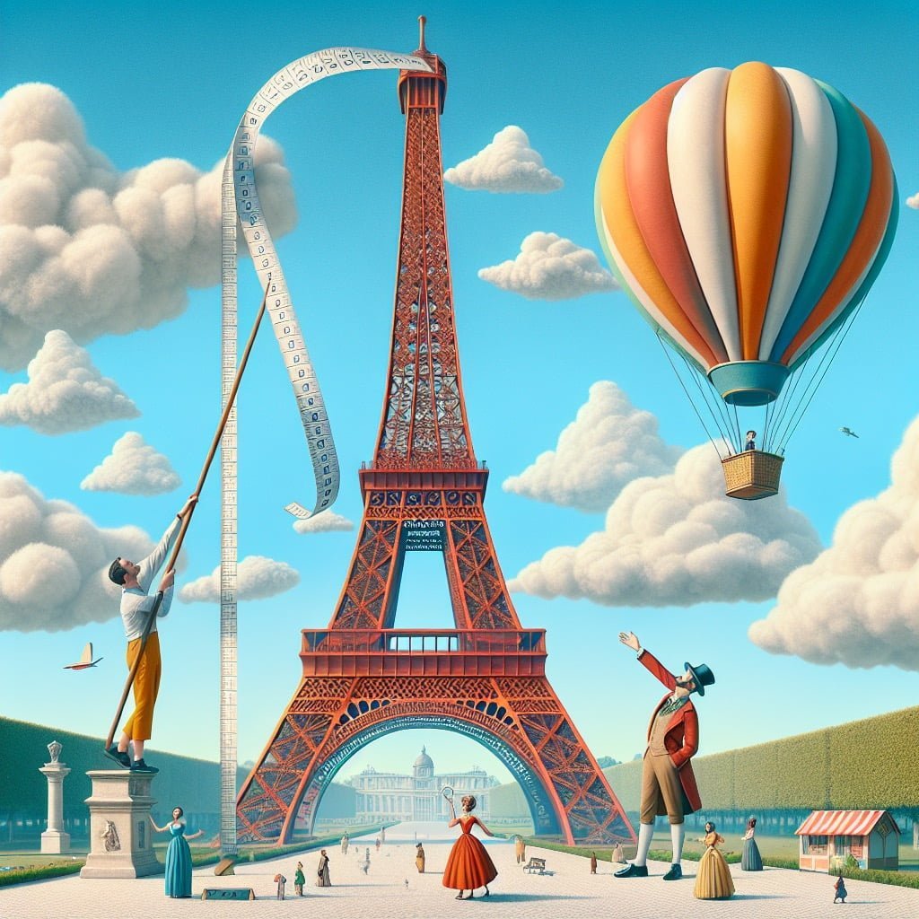 Fun fact for kids about the Eiffel Tower in Paris