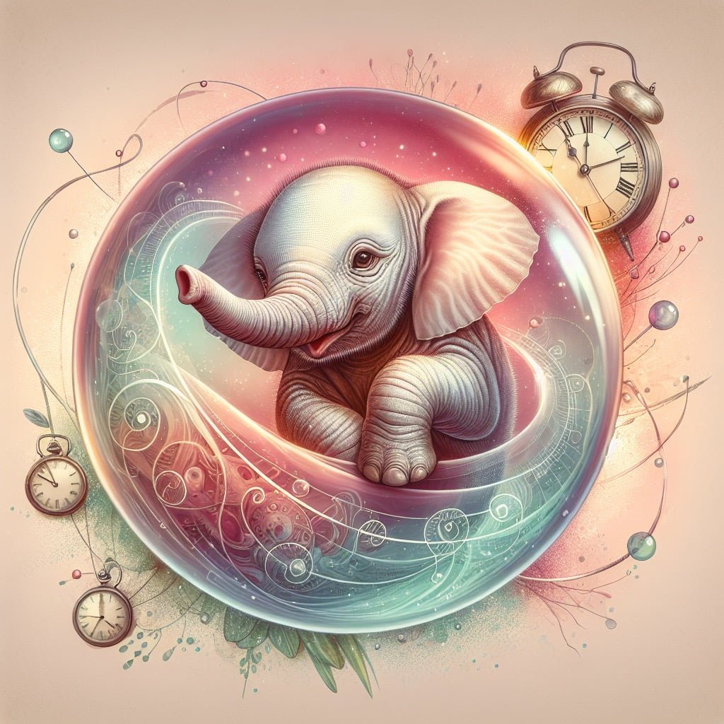 Fun fact for kids about an Elephant pregnancy