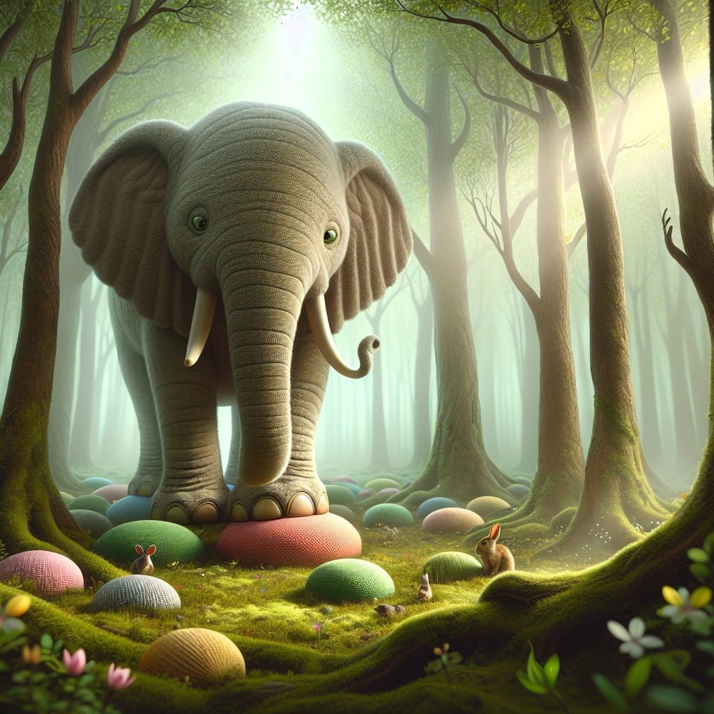 Fun fact for kids about an Elephant's feet