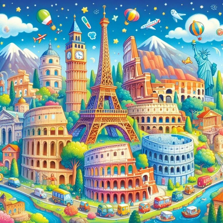 Main image for the post with 10 Interesting Facts About Europe For Kids