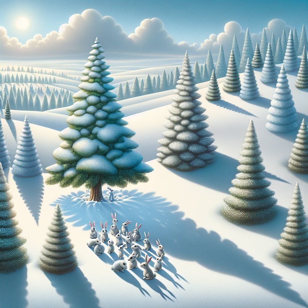 Fun fact for kids about evergreen trees