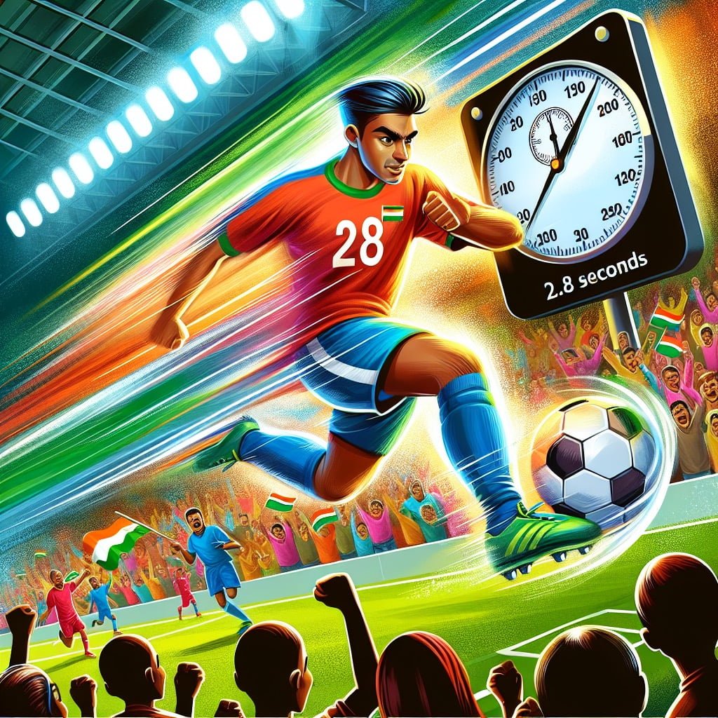 Fun fact for kids about fastest soccer goal