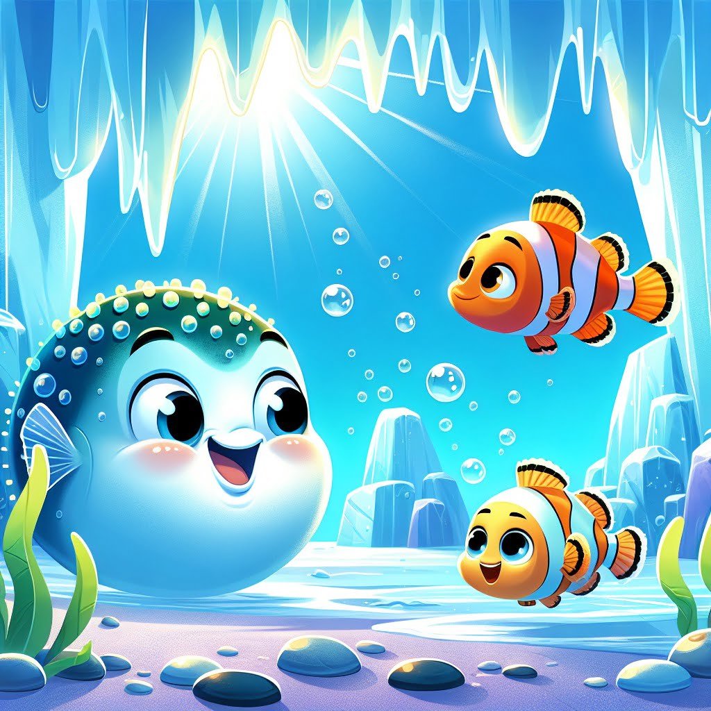 Fun fact for kids about fish surviving under ice