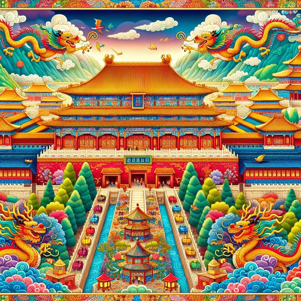 Fun fact for kids about the Forbidden City
