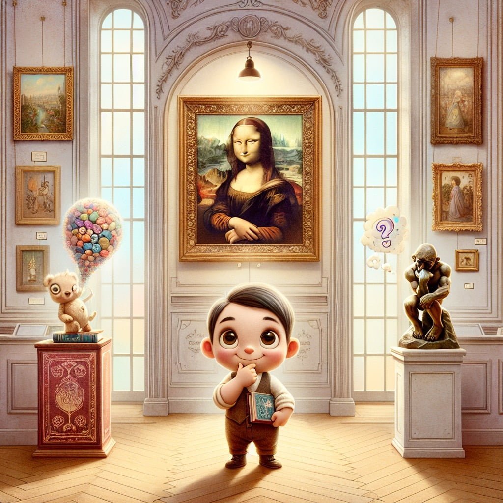 Fun fact for kids about French art and literature