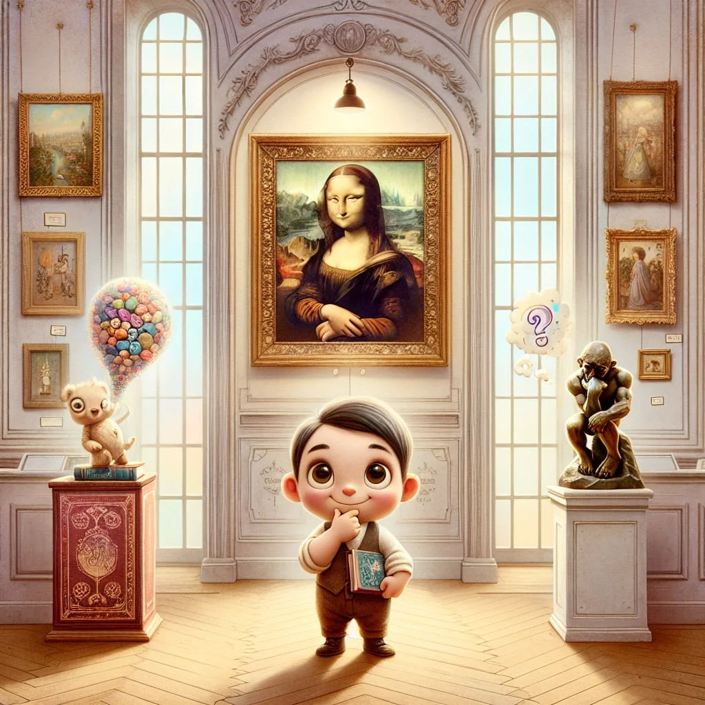 Fun fact for kids about French art and literature