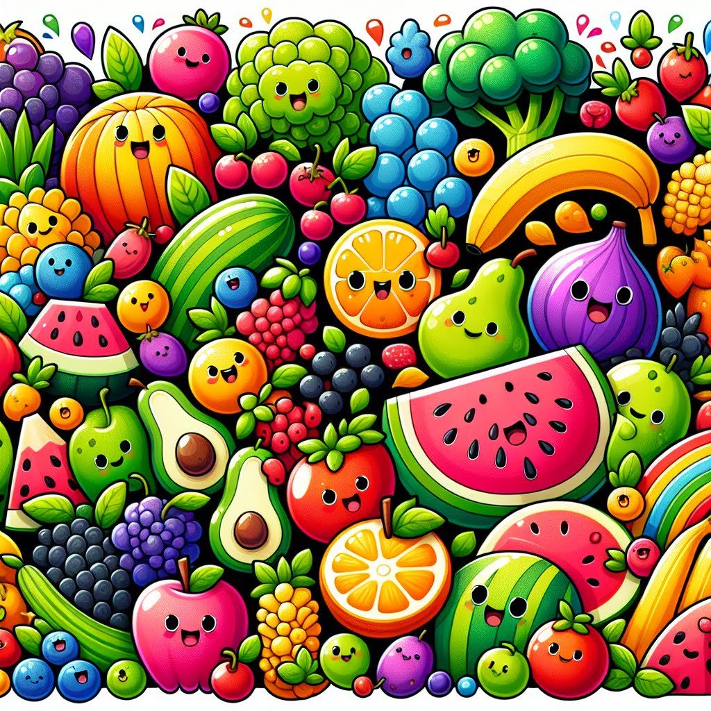 Fun fact for kids about fruits and vegetables
