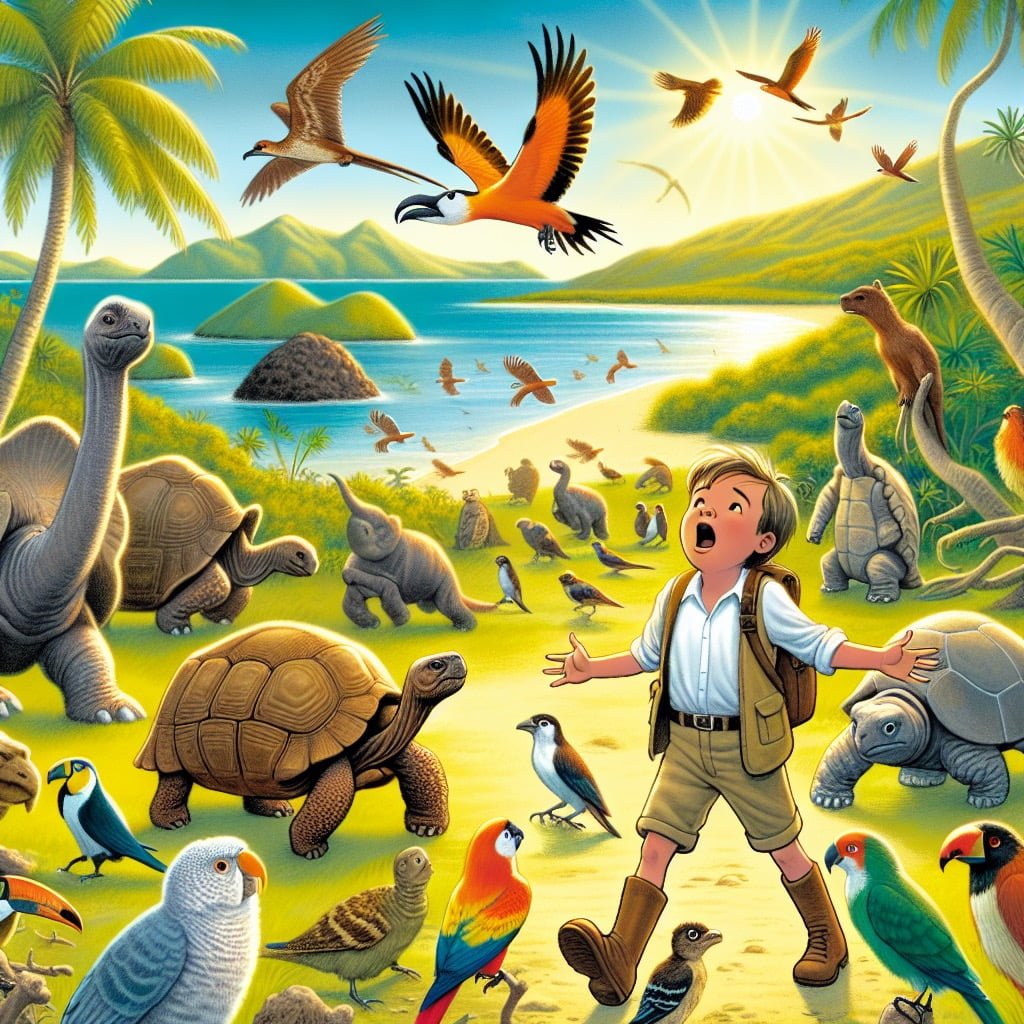 Fun fact for kids about the Galápagos Islands