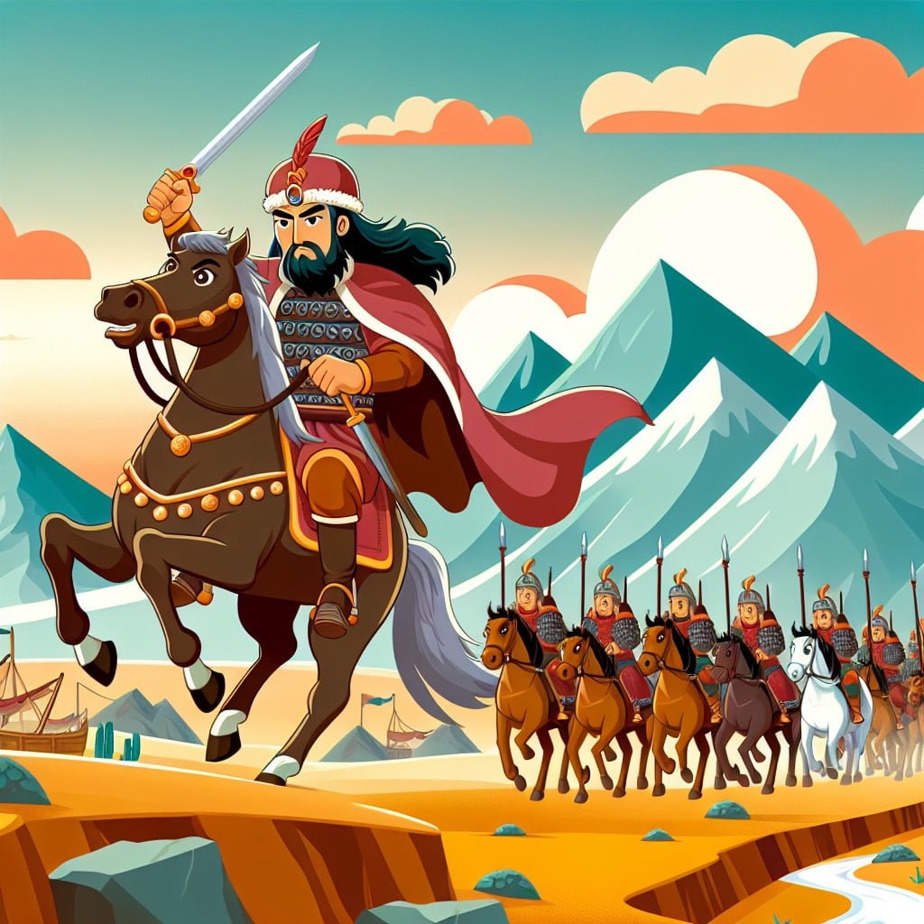 Fun fact for kids about Genghis Khan