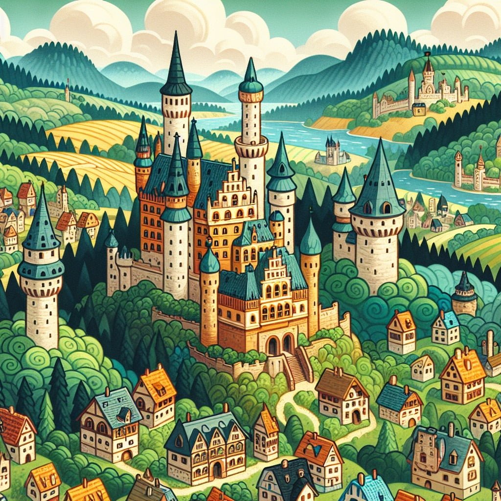 Fun fact for kids about German castle