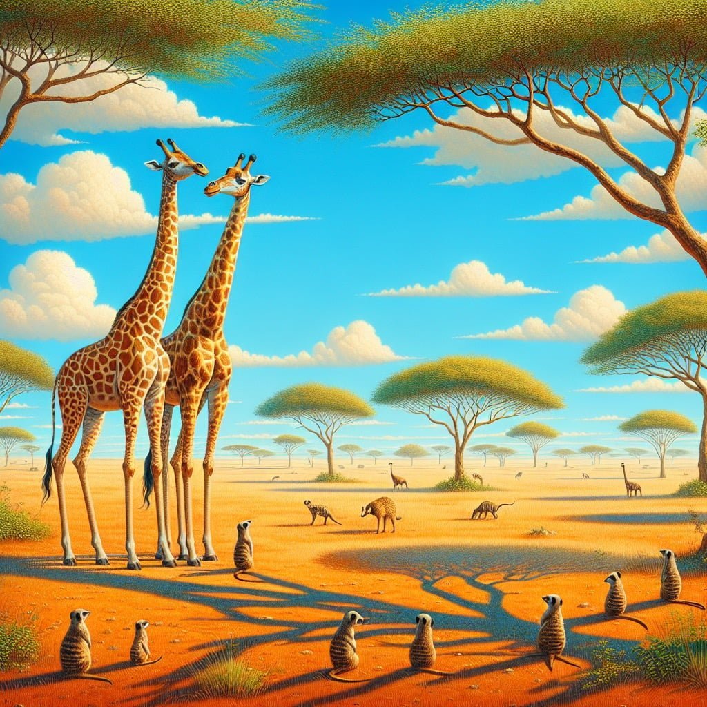 Fun fact for kids about giraffe communication